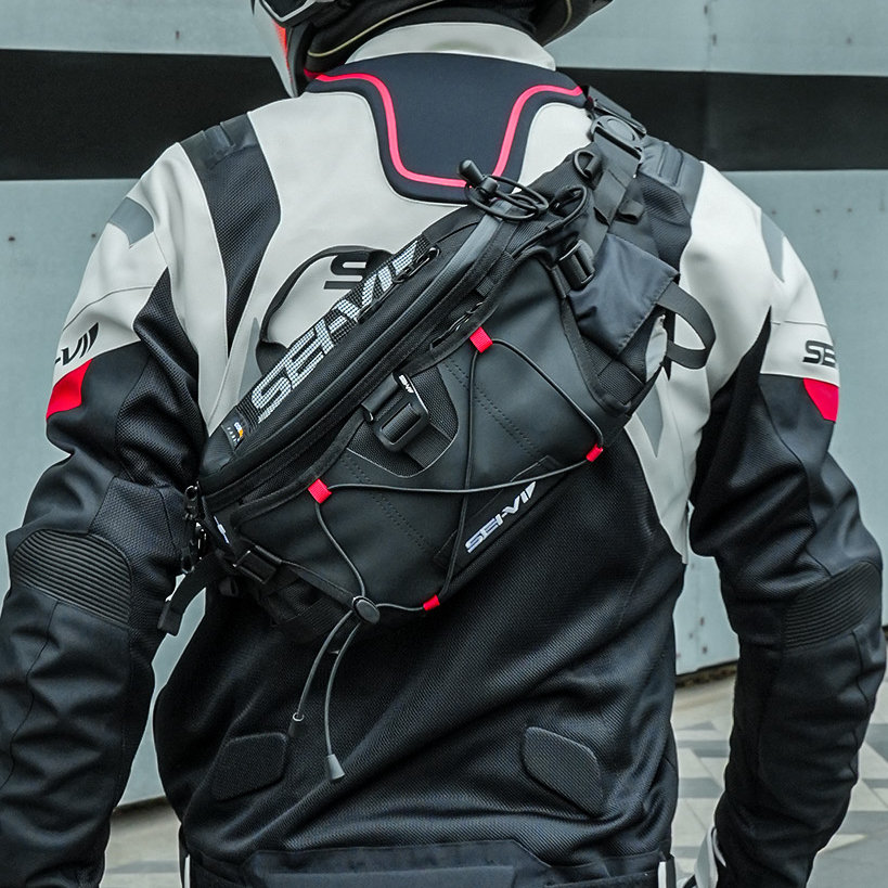 sei-vi赛威多功能骑行腰包机车摩托车通勤摩旅公路机车装备收纳包