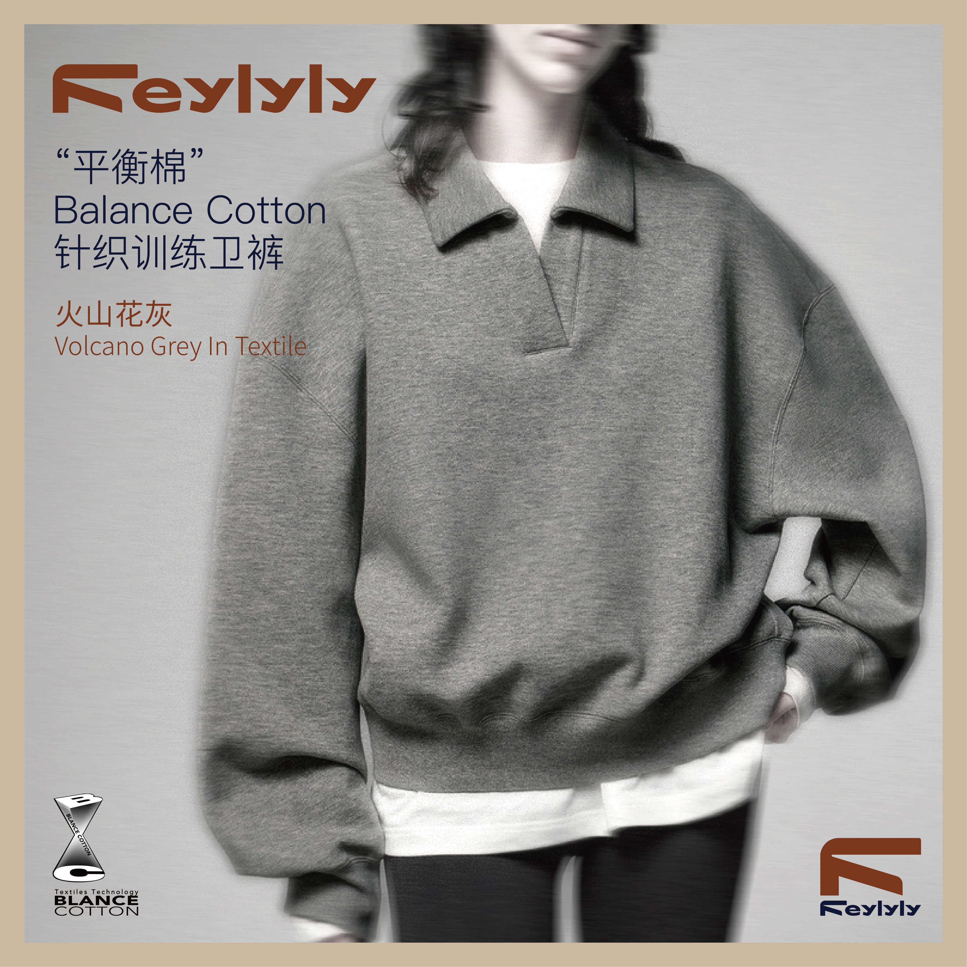 FEYLYLY 红土场网球系列POLO领套头卫衣老钱风长袖宽松显瘦女秋冬