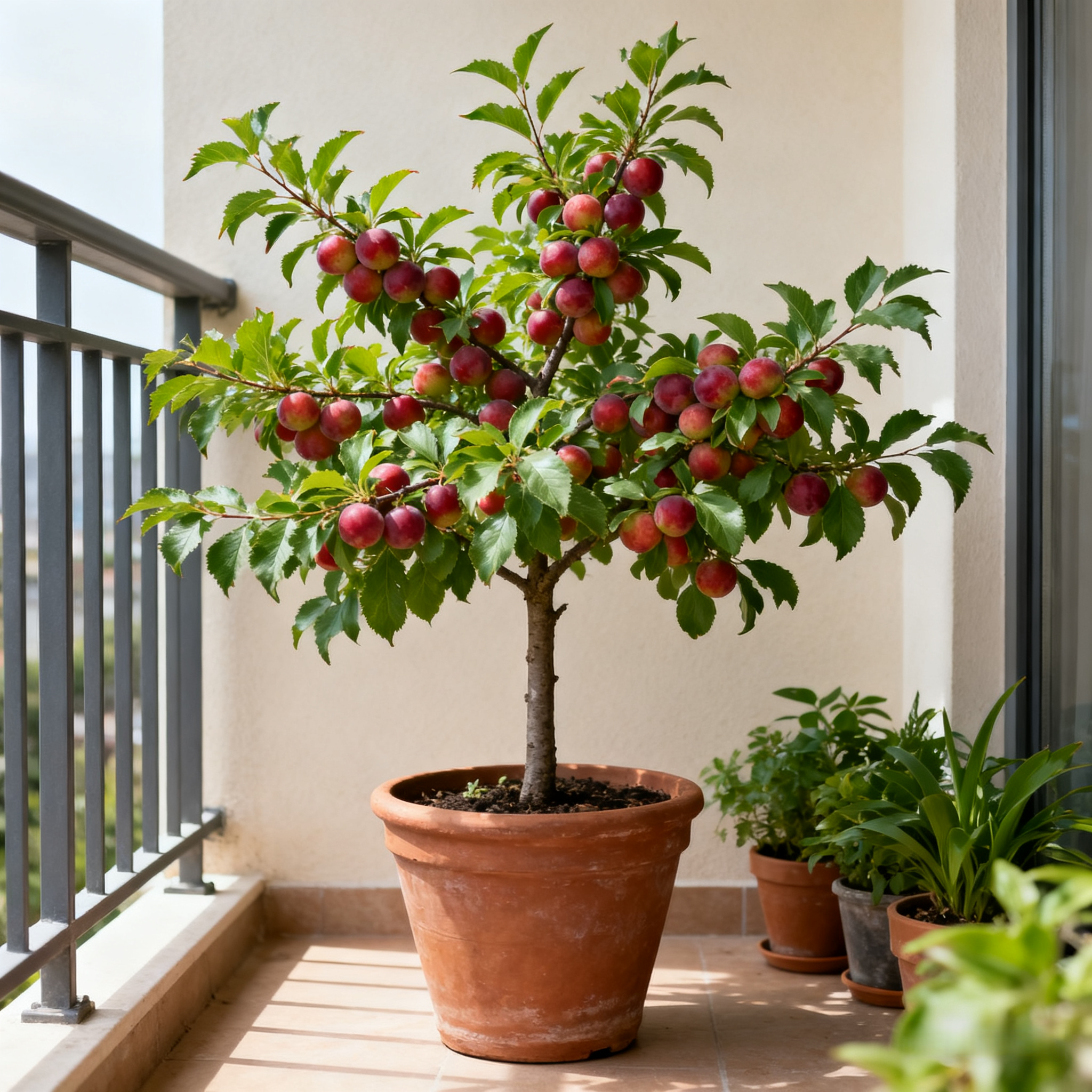 【基地直发】嫁接半边红脱骨李子树苗三华李苗晚熟茵红李青脆李子苗