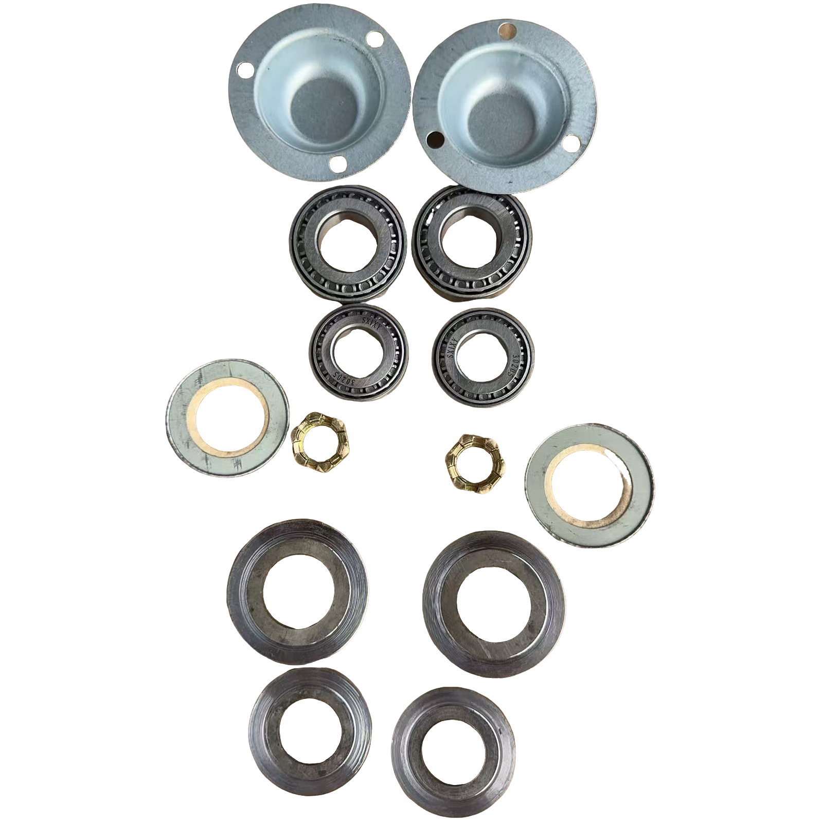 四轮车前轮轴承七件套，单缸四轮车通用