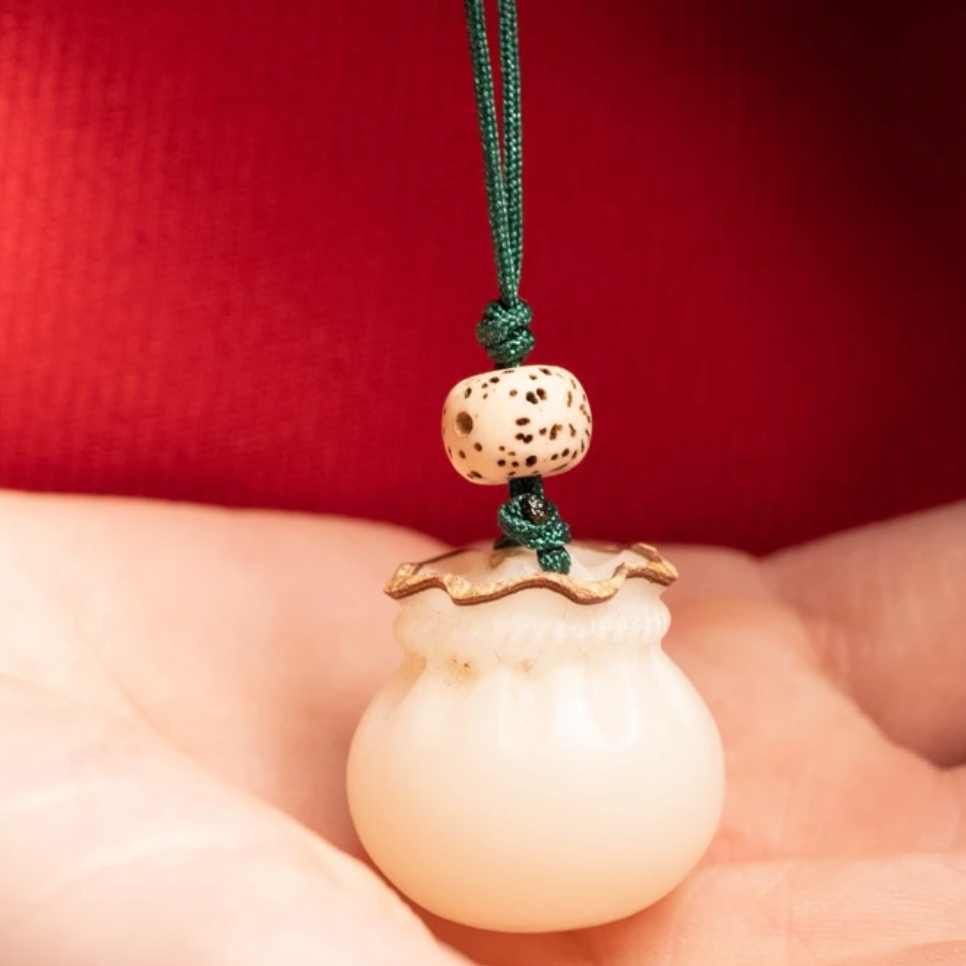 【菩提福袋】2026马年新款手工编织菩提树脂手机链钥匙扣挂件饰品