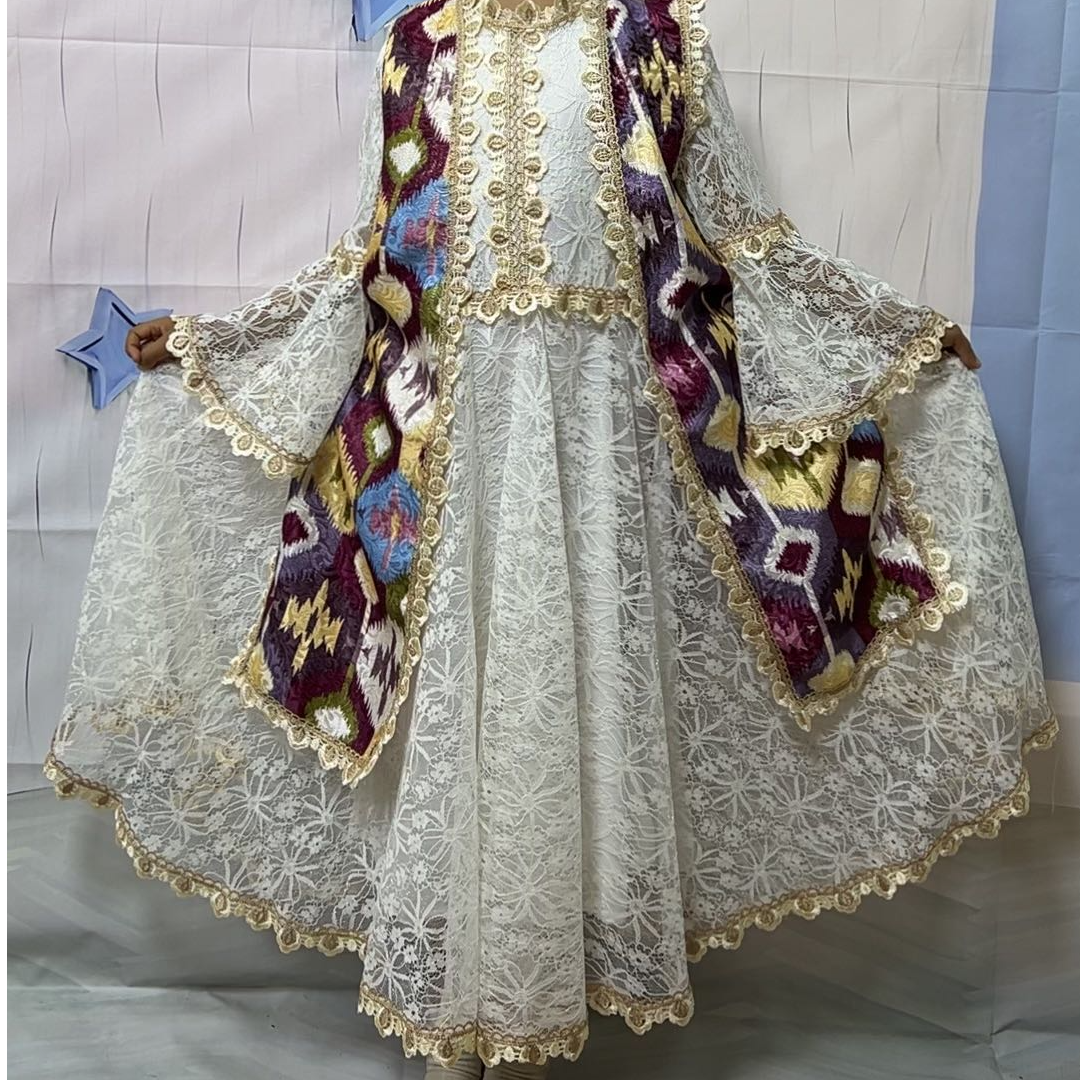 艾提莱斯公主裙时尚儿童衣服新疆民族风服饰(3)