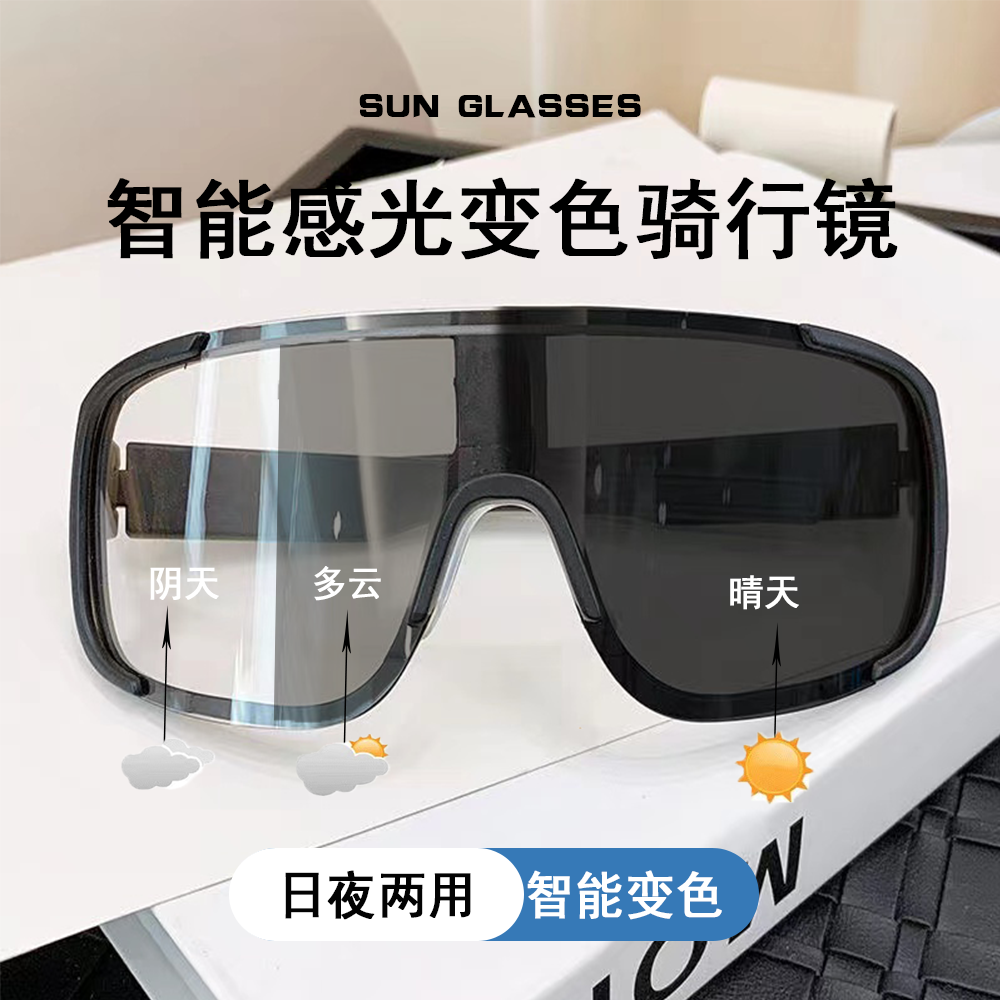 防紫外线骑行眼镜户外运动风镜防风沙山地公路自行车徒步护目镜
