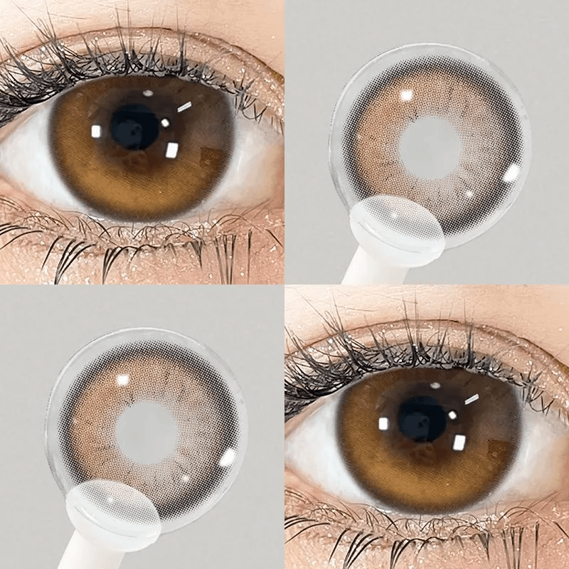 OVOLOOK土豆脑袋美瞳半年抛学生自然小直径隐形眼镜狂欢季好物S