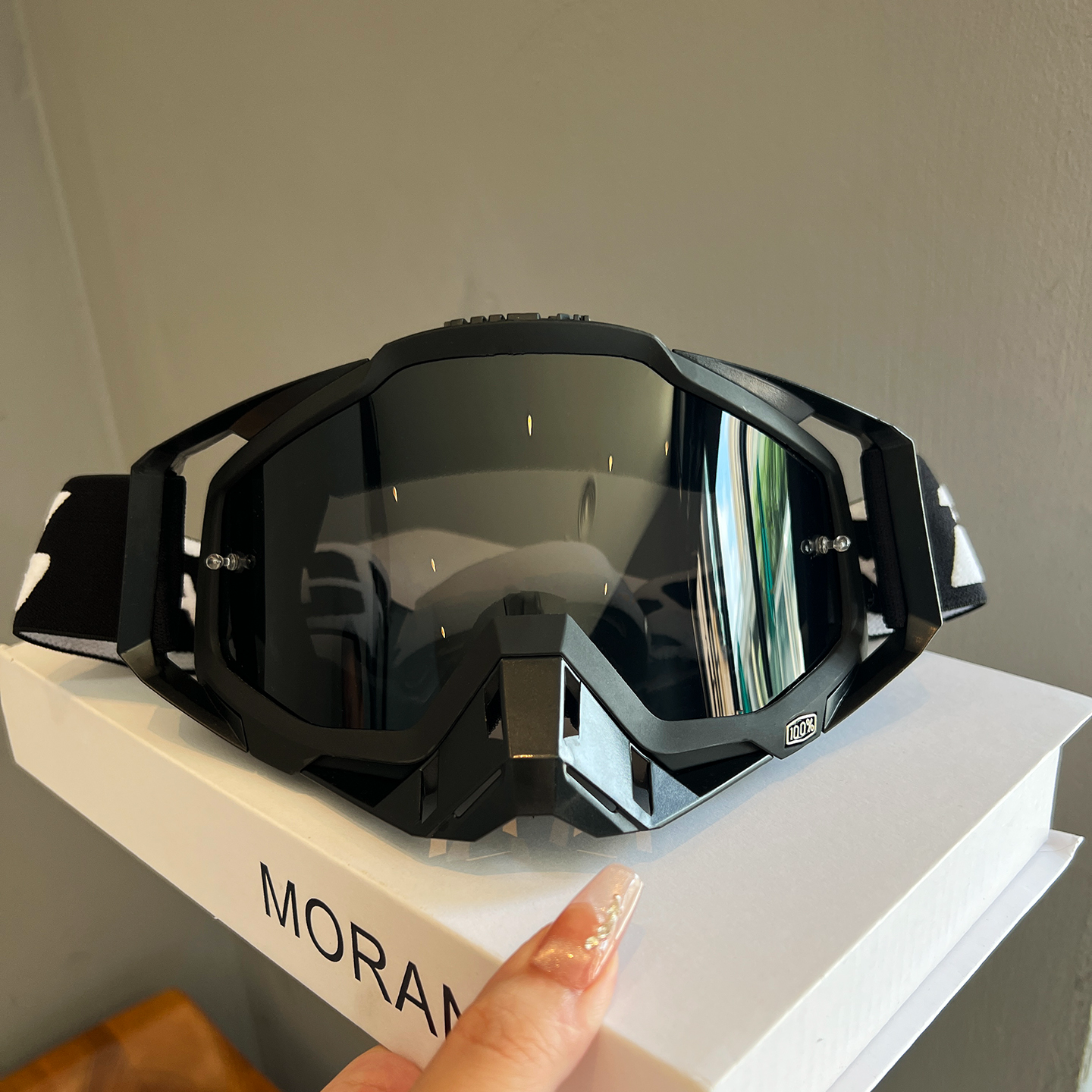 摩托车骑行护目镜防风沙头盔护目镜男女越野太阳眼镜骑行眼镜装备