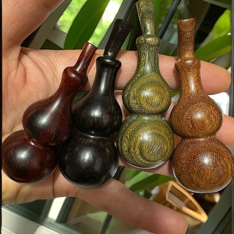 绿檀紫檀紫光檀手把葫芦