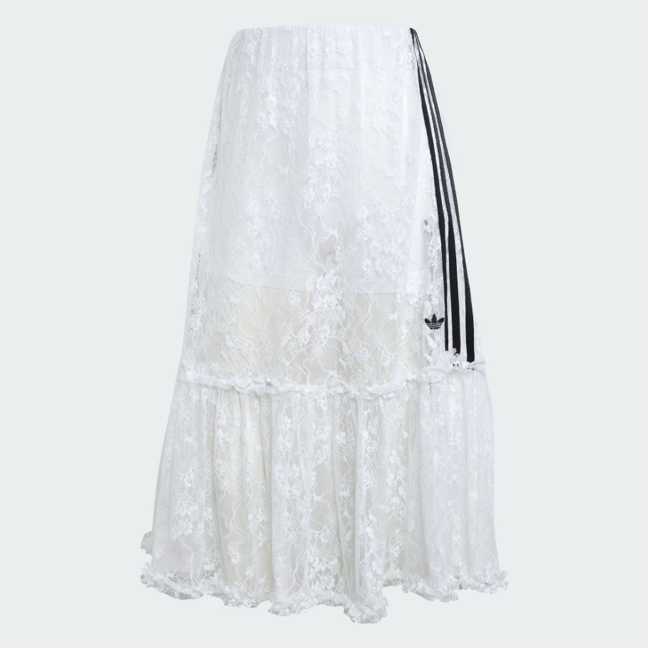 【劲浪体育】阿迪达斯新品女装LACE SKIRT 经典运动半身裙KD2288
