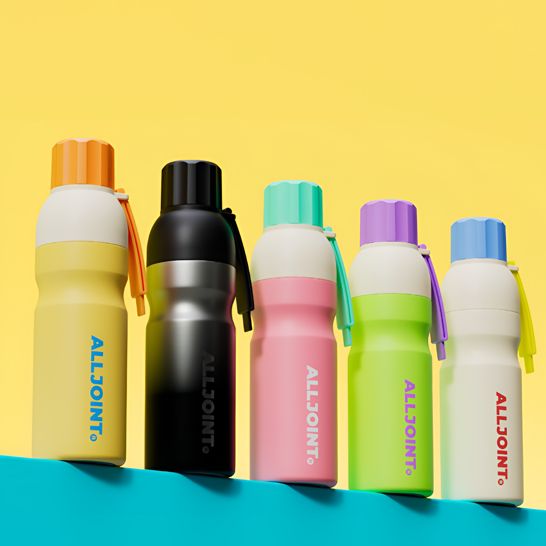 ALL-JOINT/优仅跃动学生杯吸管保温杯保冷316方便清洗可拆卸