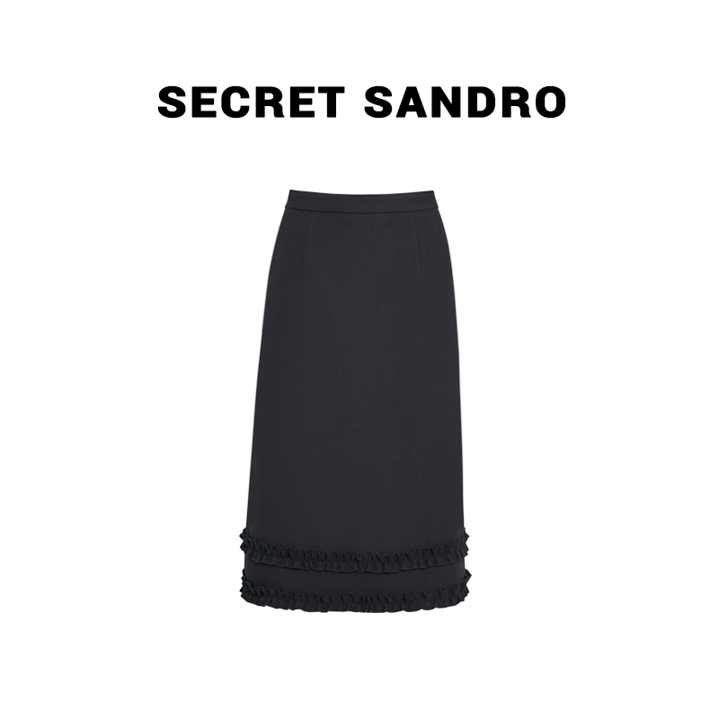【花边裙】Secret Sandro 楚楚 半身裙 B65226186C