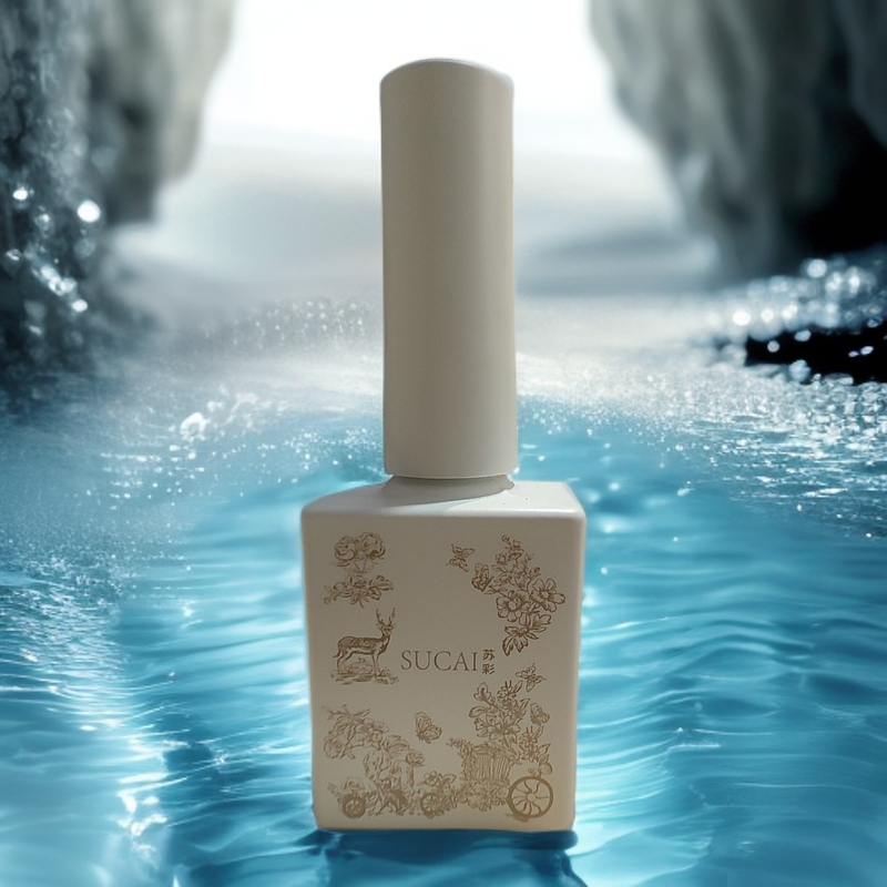 艺彦裸咖  冰透显白果冻色甲油胶简约手工美甲小套