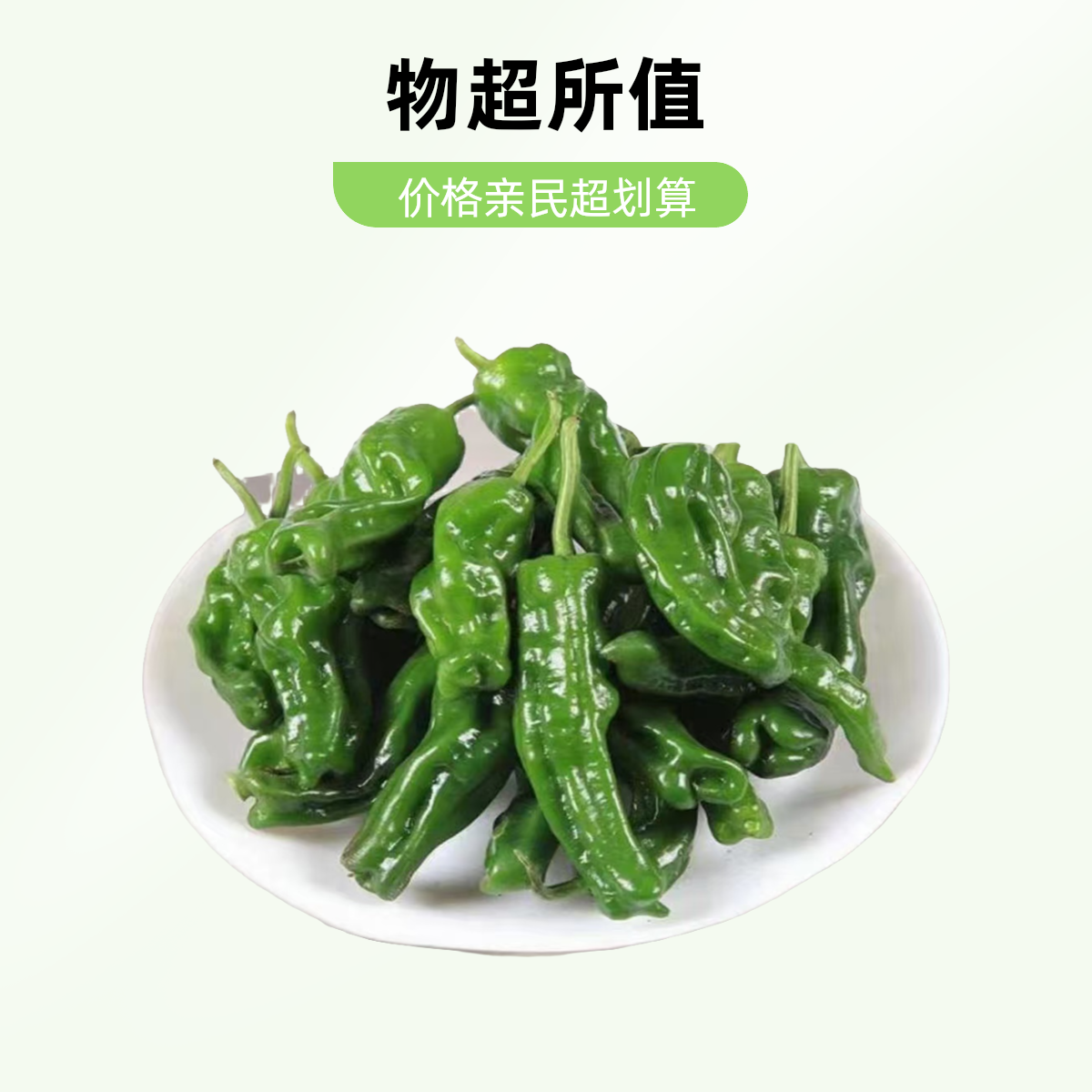 新鲜现摘薄皮青椒小皱皮辣椒特辣农家自种应季蔬菜可做辣子鸡