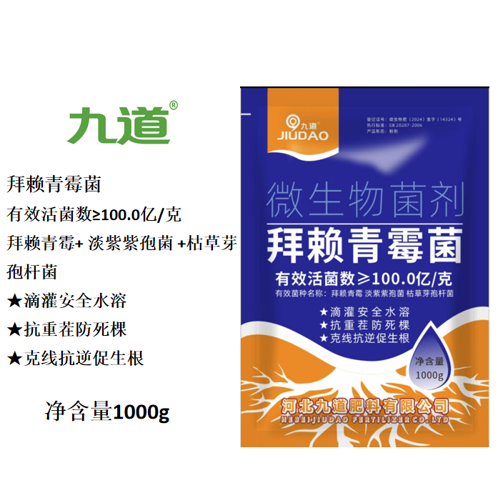 拜赖青霉菌【微生物菌剂】有效活菌数100亿/克