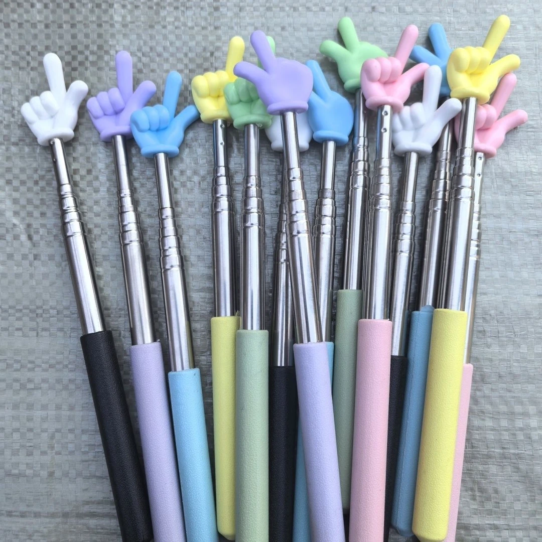 【老师推荐】可伸缩教鞭指读棒儿童阅读看书幼儿园早教指引指读棒