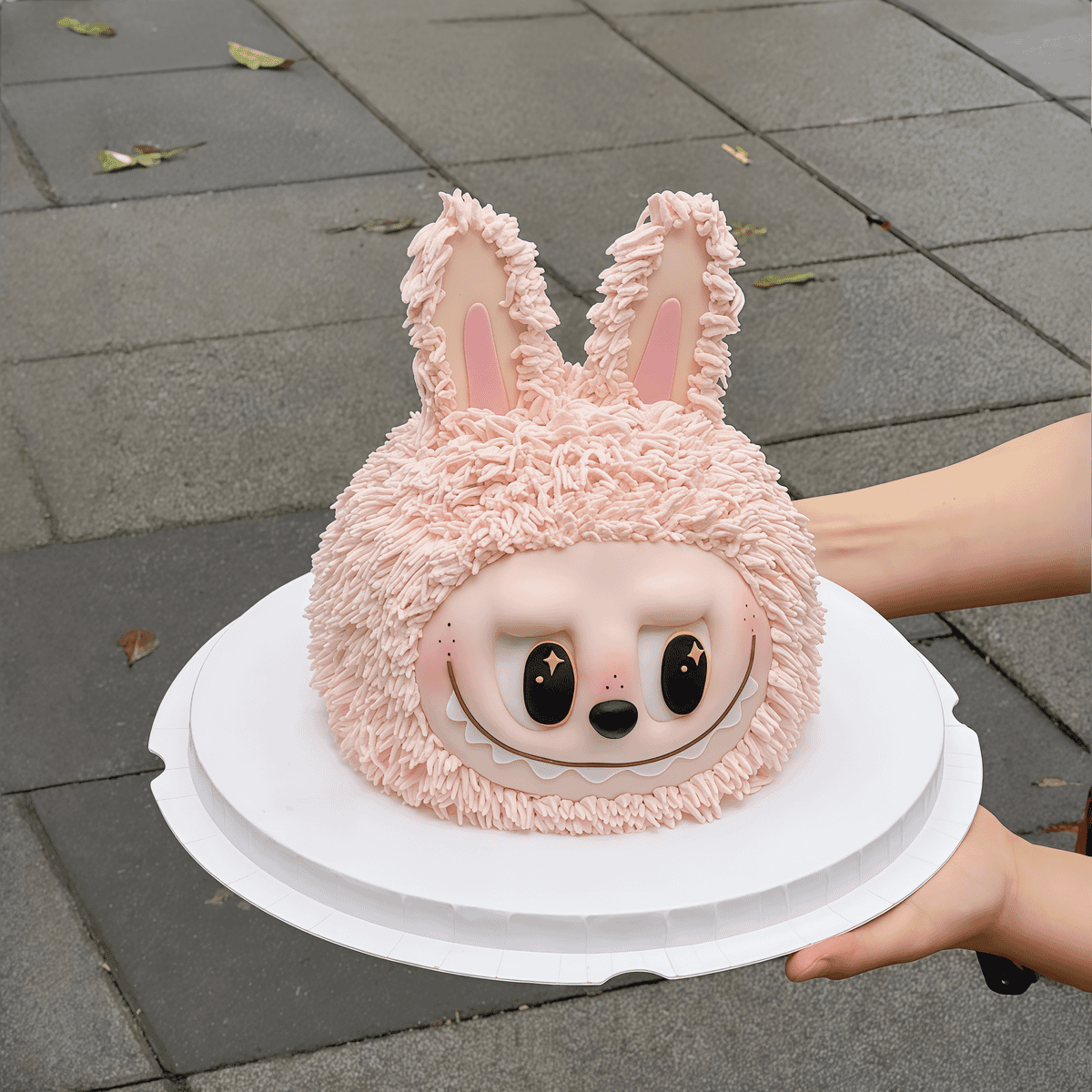 8喜冰淇淋夹心Labubu-拉布布网红定制生日蛋糕全国同城配送