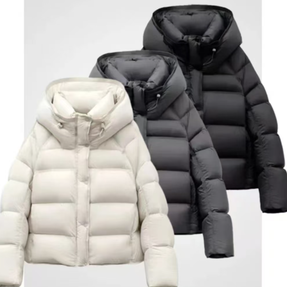 Lu同款2025冬季新款羽绒服休闲气质连帽全网爆款时尚百搭女士6