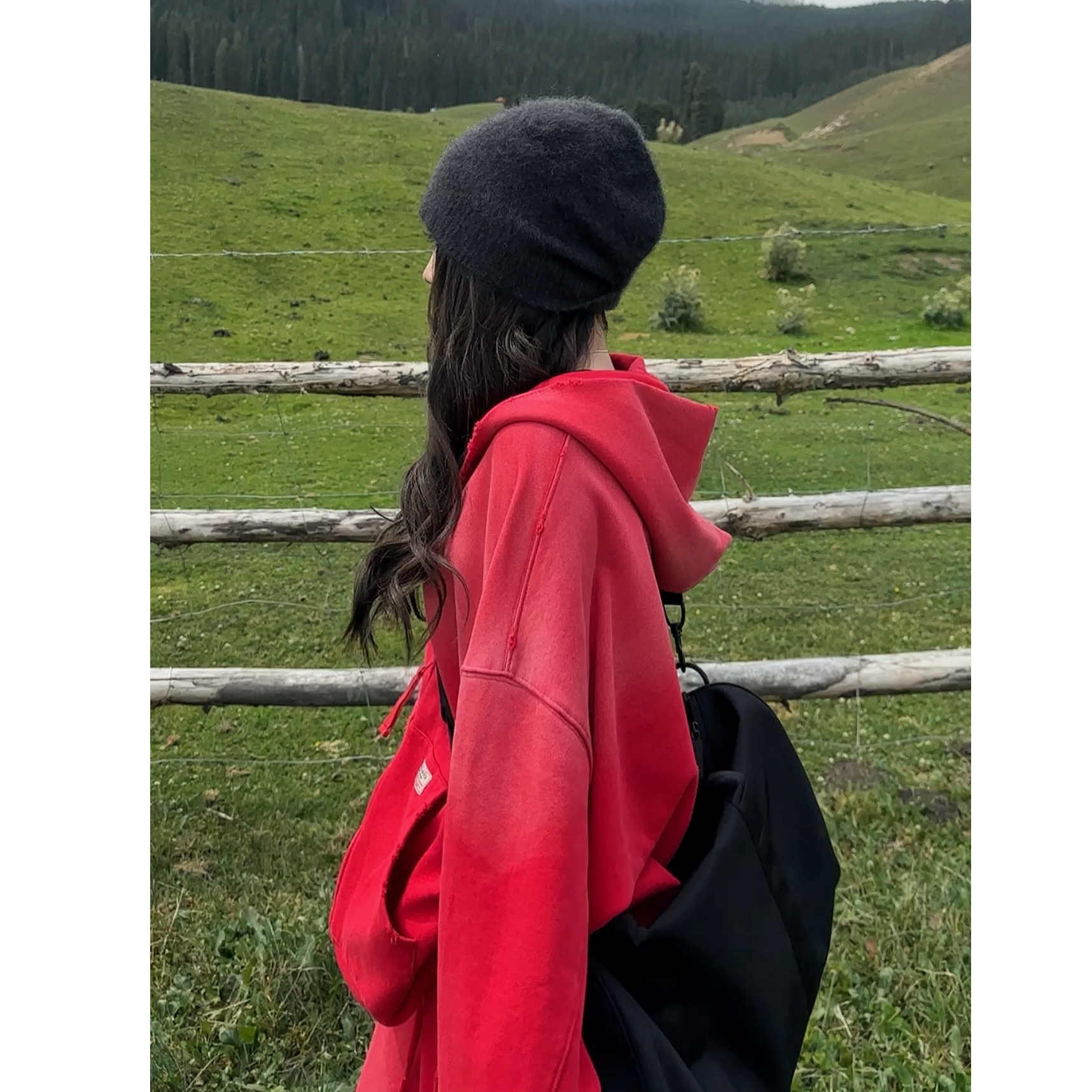 AMAZING IN | 1oo%棉 | 380g渐变做旧外套女 A250701-AI57BST5526