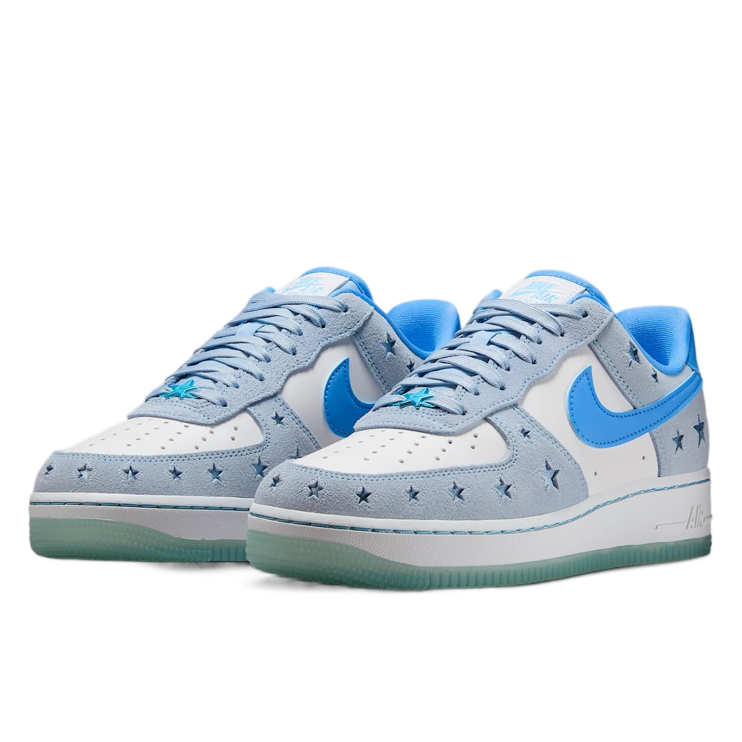 NIKE/耐克官方女星蓝air force 1 Low空军一号板鞋-HQ8051-400