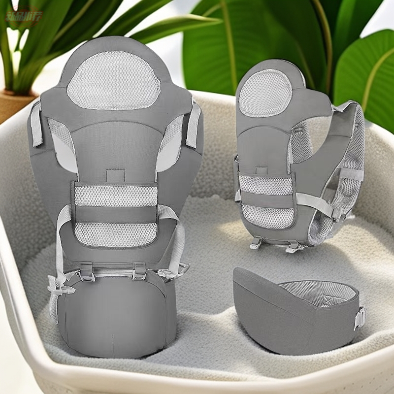 四季婴儿背带腰凳三合一宝宝前后两用多功能轻便外出简易抱娃神器