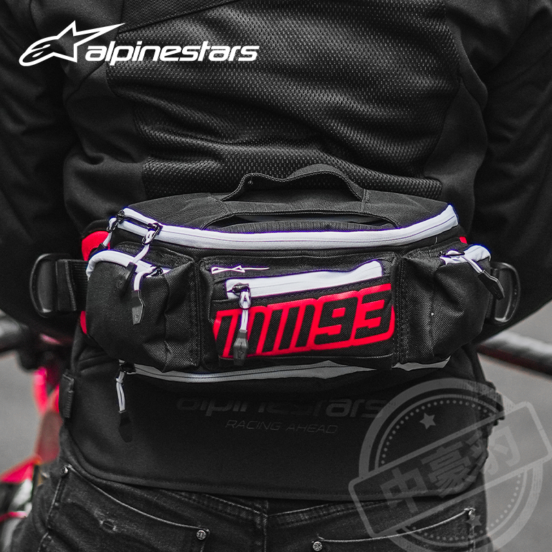 a星腰包alpinestars摩托车骑行腰包摩旅骑士包机车装备防水橙色