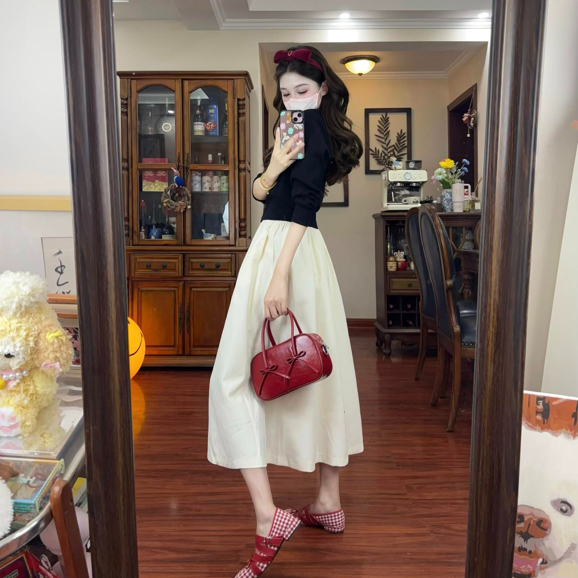 秋装女装高级感洋气网红炸街两件套气质裙子小众禅意仙气飘飘套装