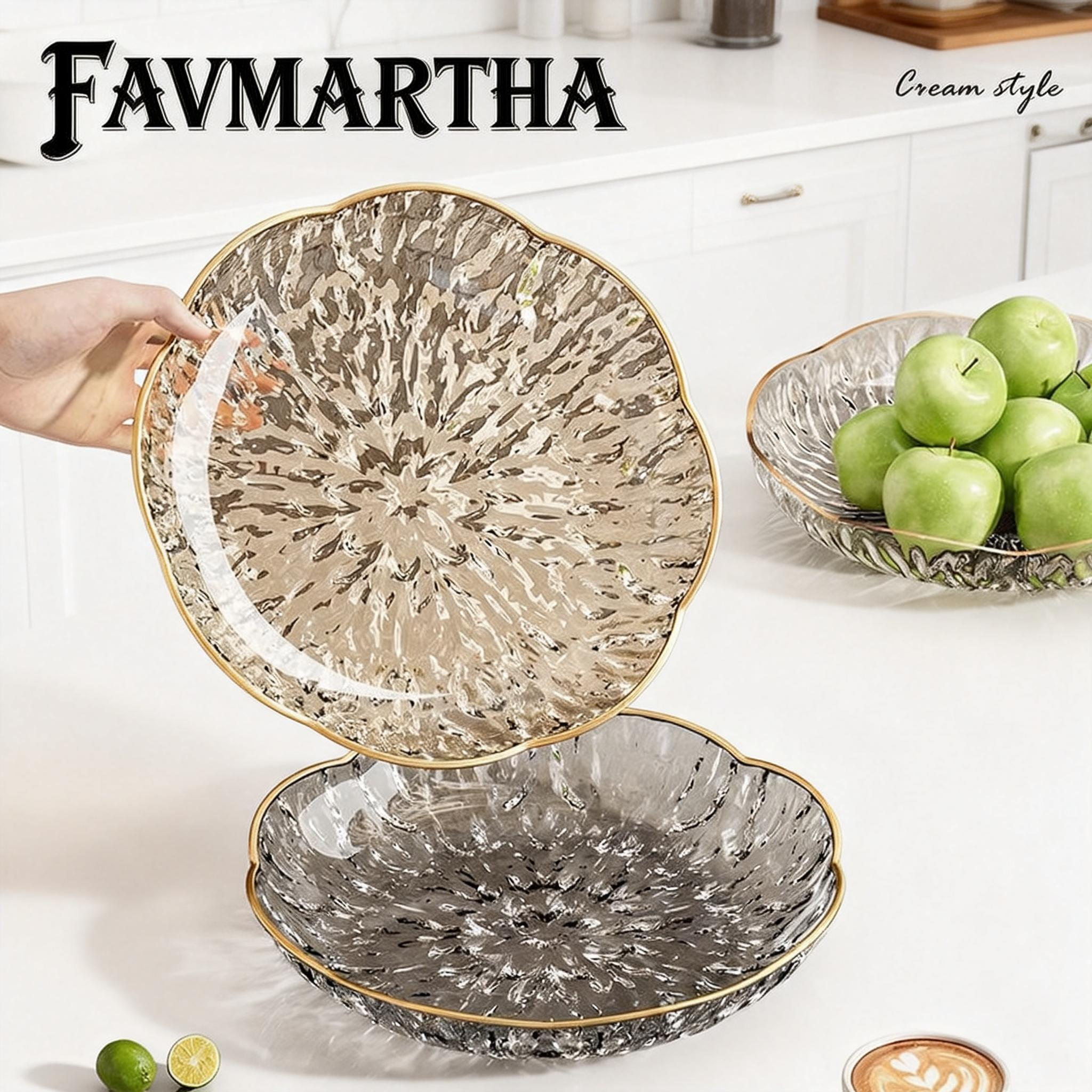 轻奢食品级塑料水果盘客厅茶几家用高颜值沙拉碗糖零食摆放盘否无