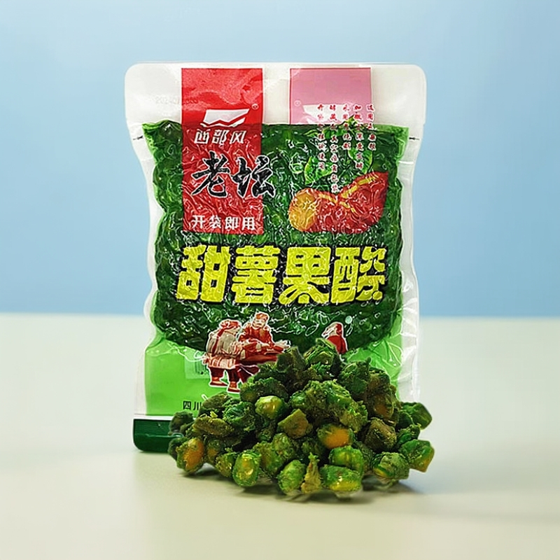 西部风 甜薯果酸800克玉米薯味果酸味水库野钓鲤鱼草鱼窝料钓饵