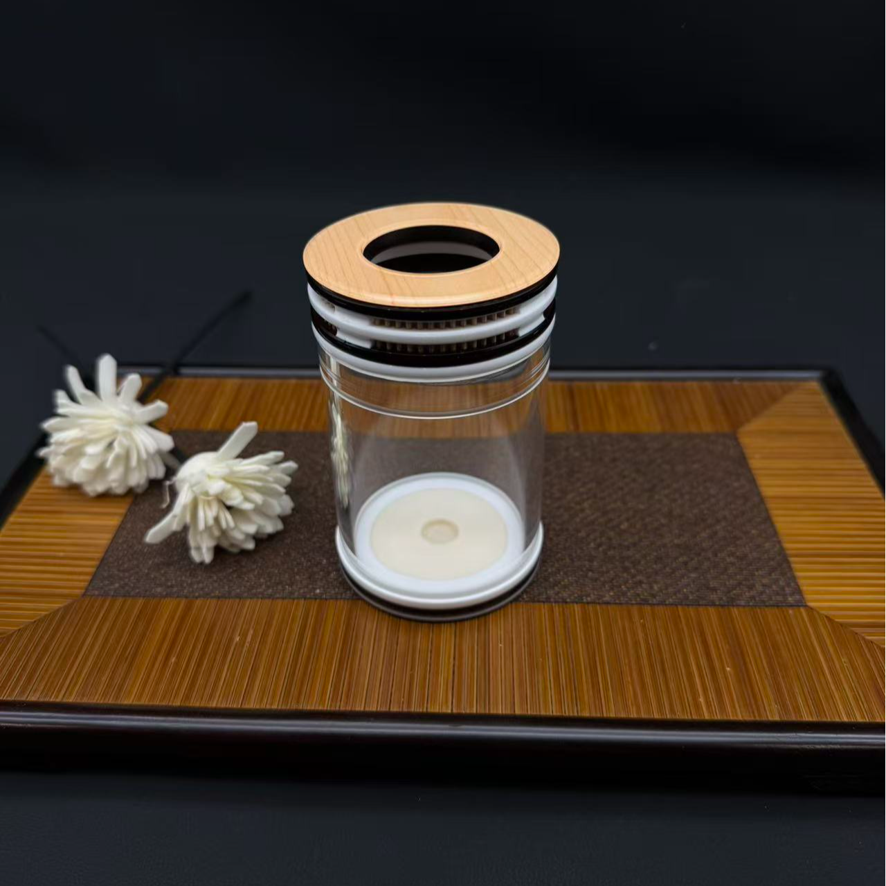 天津谭木纹双窗独眼60尺寸蝈蝈叫罐