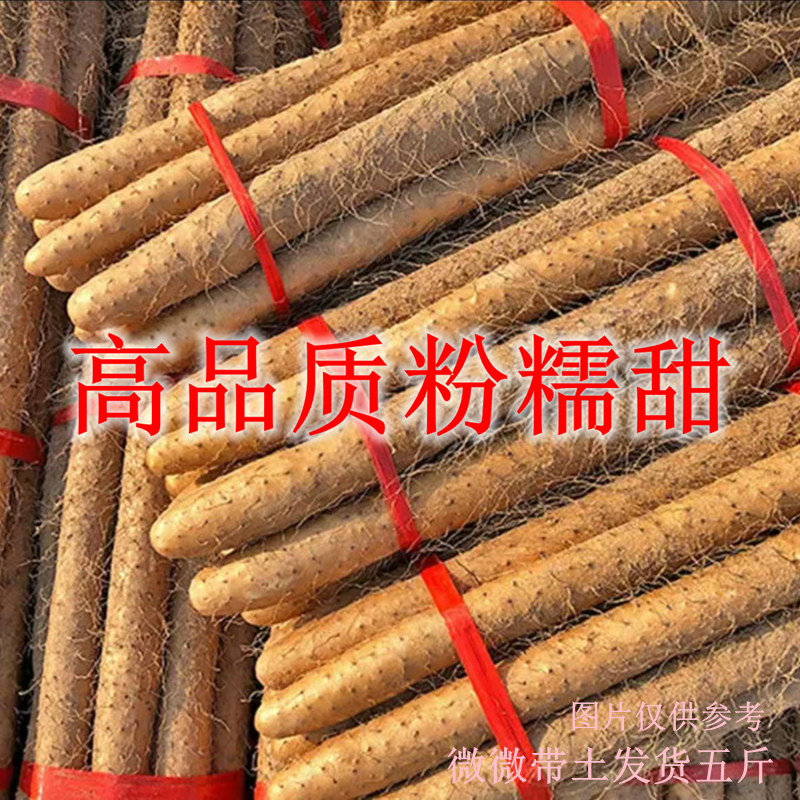 【高品质铁棍山药】共赢软糯香甜产地直发宝宝辅食带土特大果