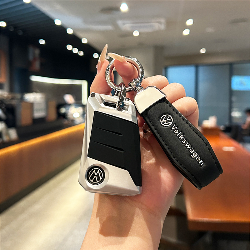 适用大众速腾钥匙套探岳途观L扣迈腾帕萨特途岳CC朗逸宝来车壳包