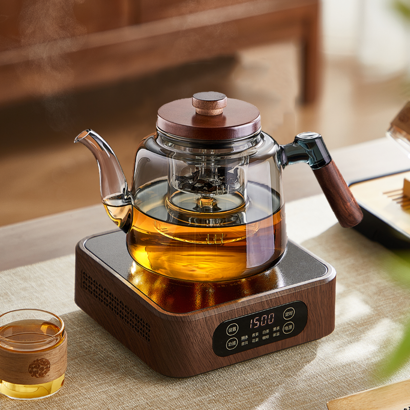 耐热玻璃煮茶壶家用侧把壶电陶炉煮茶器新款泡茶壶