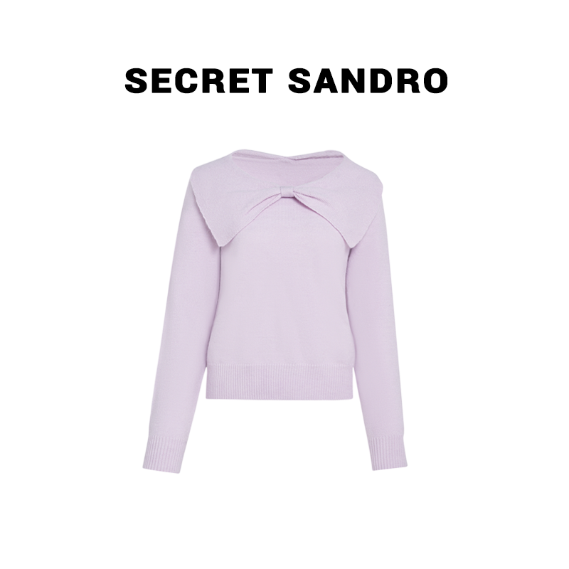 【蝴蝶结】 楚楚 毛针织衫 M85209290C