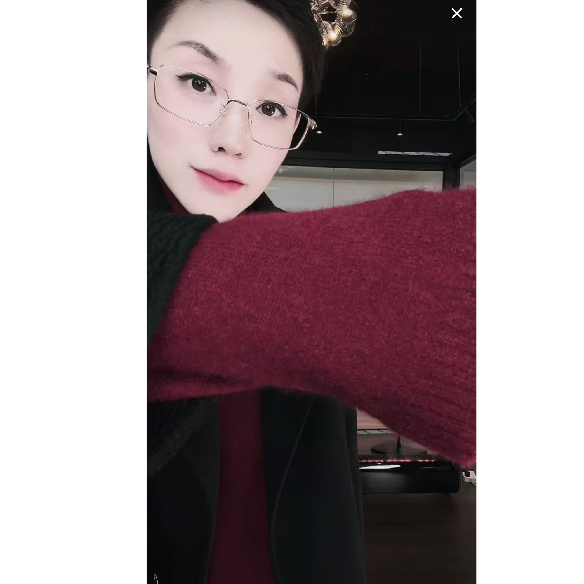 进口面料 羊绒衫  CX0217