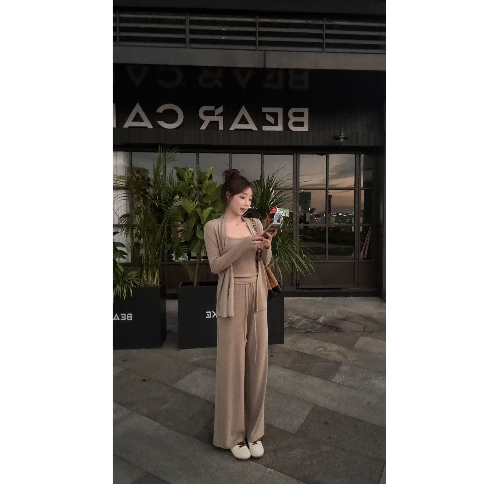 YPP!【雕塑美学】秋季巨好看的韩系套装慵懒休闲三件套