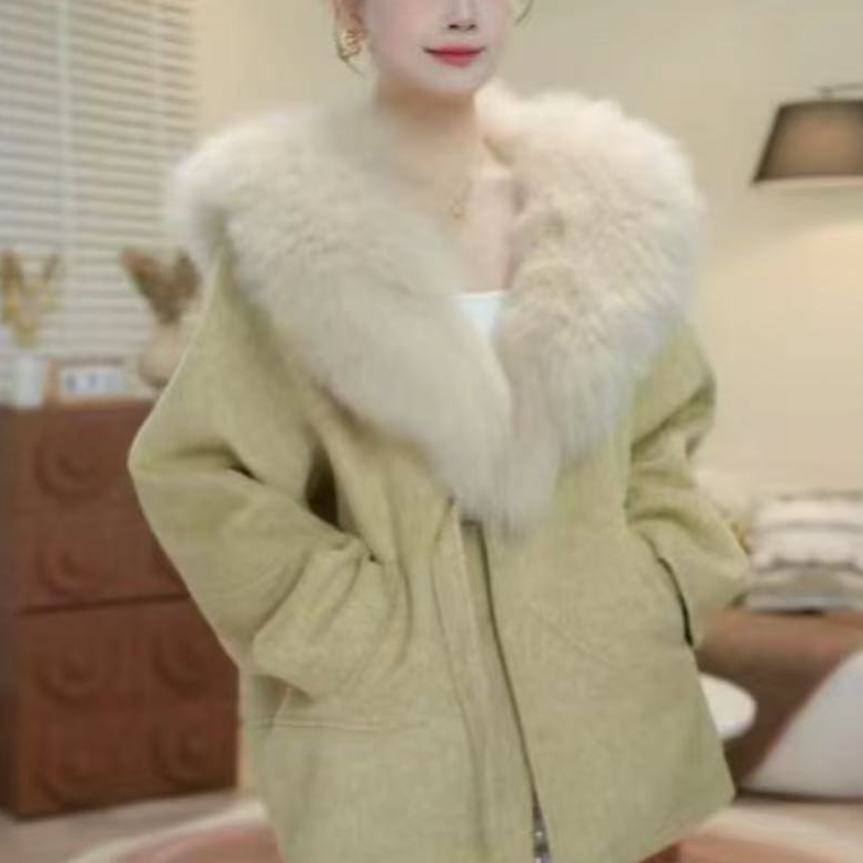 舒妍女装呢子外套女士新款冬季设计风女款爆款2025新款917-1秋冬