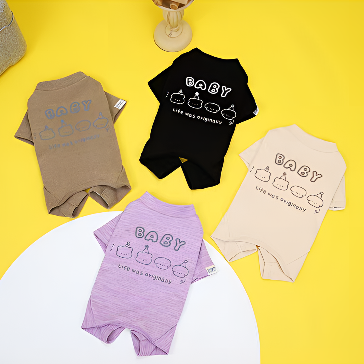 金冠宝贝 狗狗猫咪宠物衣服秋冬厚打底 泰迪比熊两脚四脚卫衣