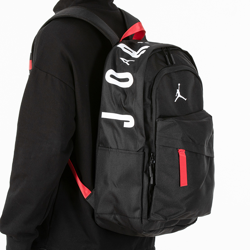 耐克男女背包2025新款学生书包大容量休闲运动双肩包 JD2033001AD