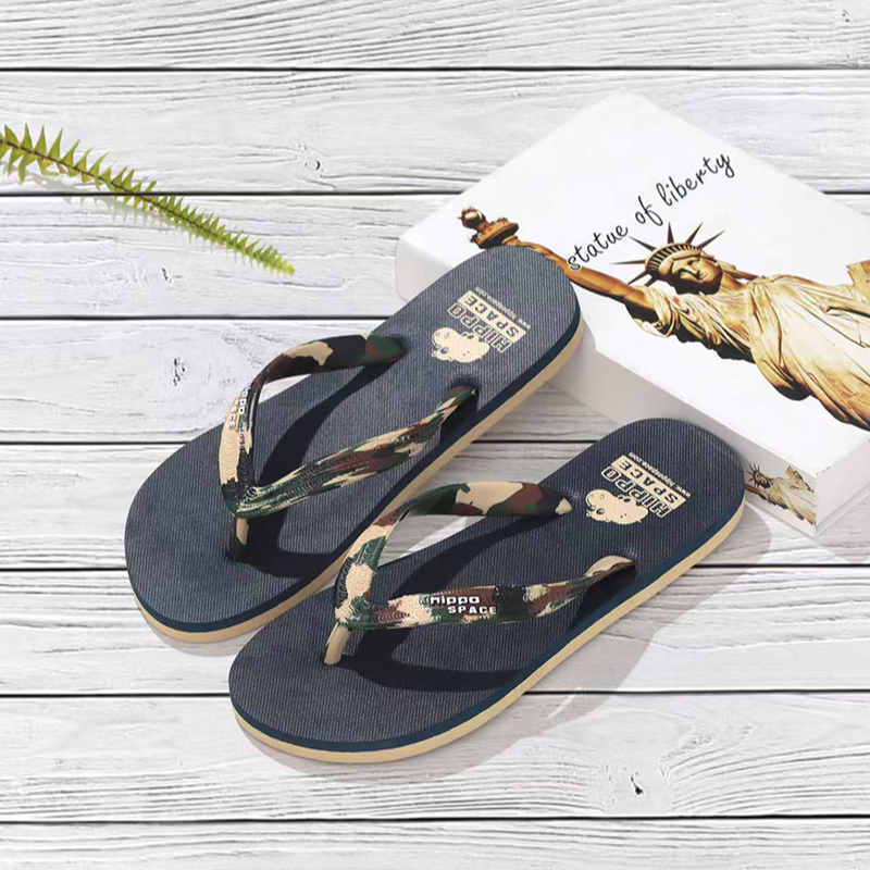 沙滩休闲人字拖情侣防滑高级人字拖鞋夹趾夏季软底厚底男士男款