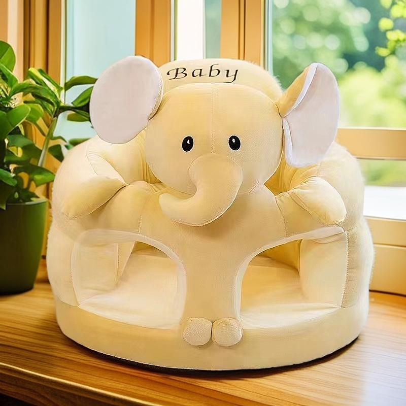 娃娃学坐椅防摔防侧翻4-12月全包围大象秋冬学坐哄娃神器新款防滑