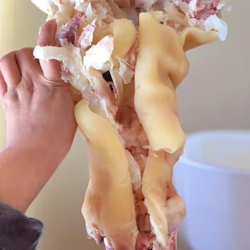 【拍两斤送一斤】传统工艺火烧去毛去骨留筋黄牛牛蹄，京东/顺丰包邮