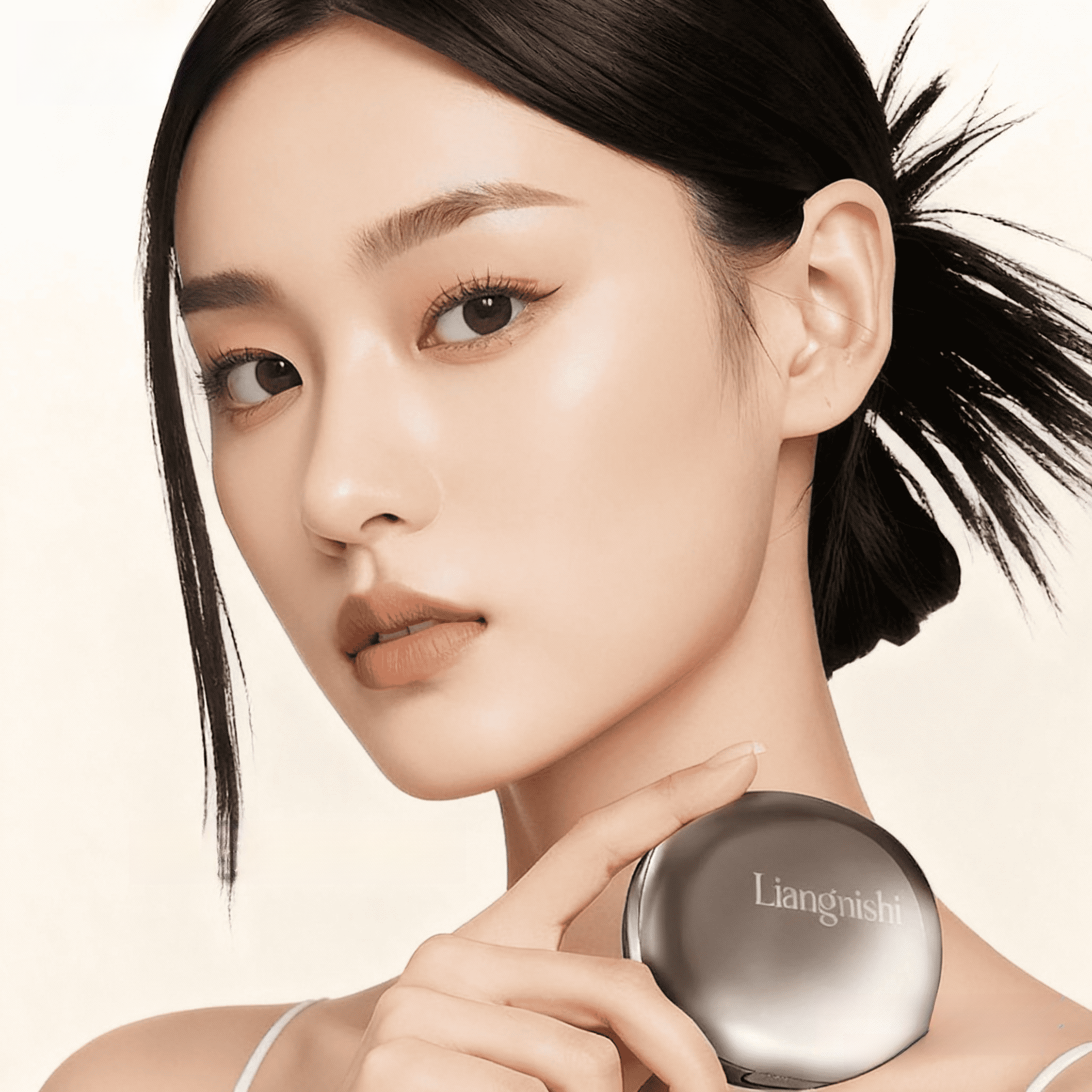 【ally同款】水光粉底膏控油持妆底妆养肤轻薄遮瑕粉底液女正品推荐