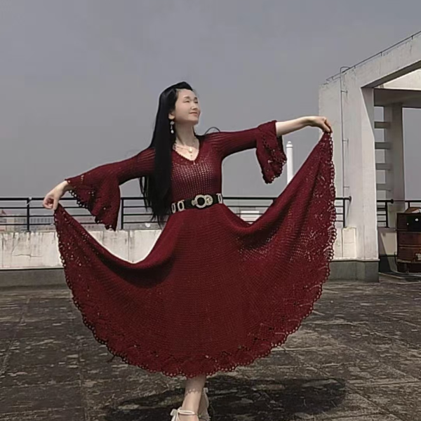 祝福家木槿花公主裙视频教程