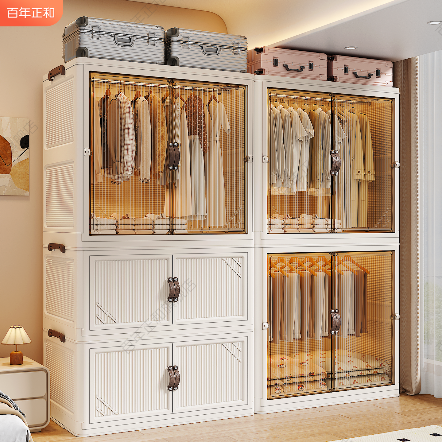 简易衣柜卧室家用2025新款爆款结实耐用儿童宝宝成人衣橱出租屋用