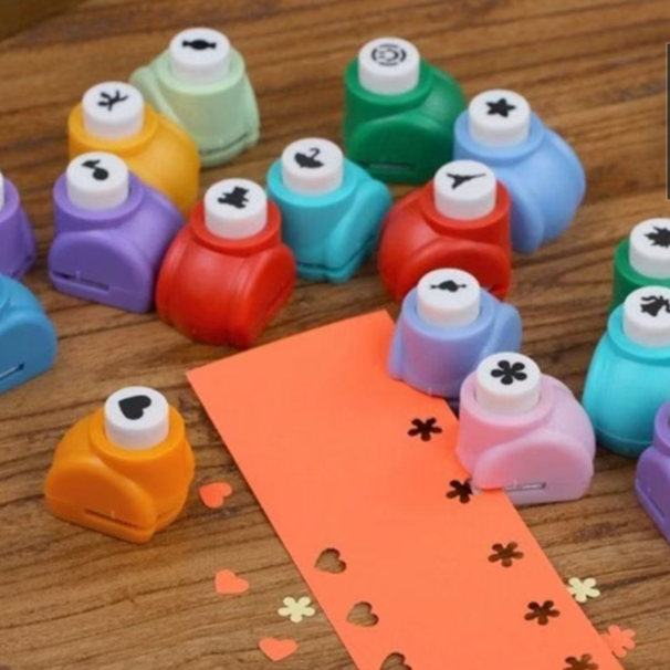 【咕噜】diy材料手工压花器印花机压图案打孔机打花器小号压花纸