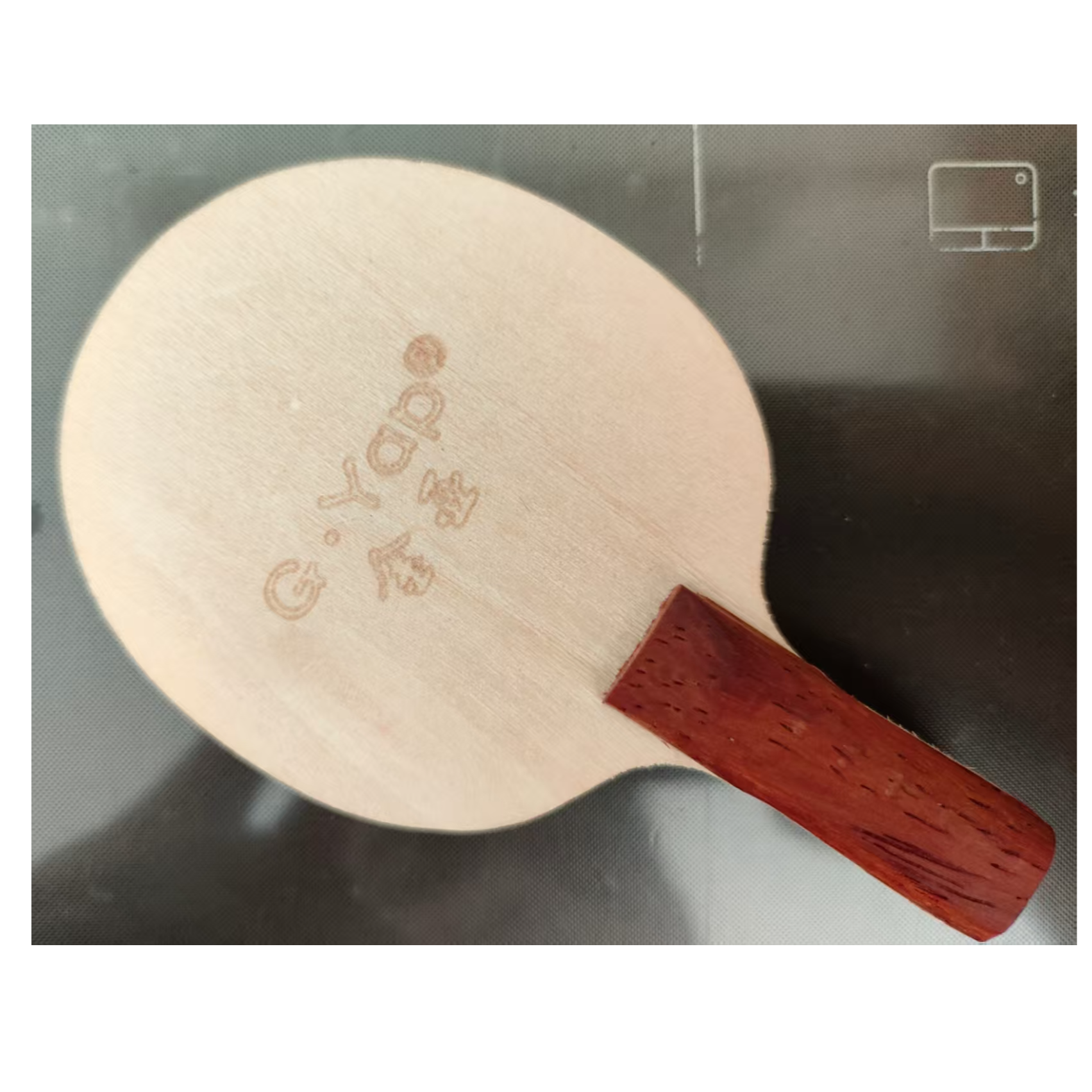 G·Yap/金亚中型签名板、迷你小球拍，签名签字纪念