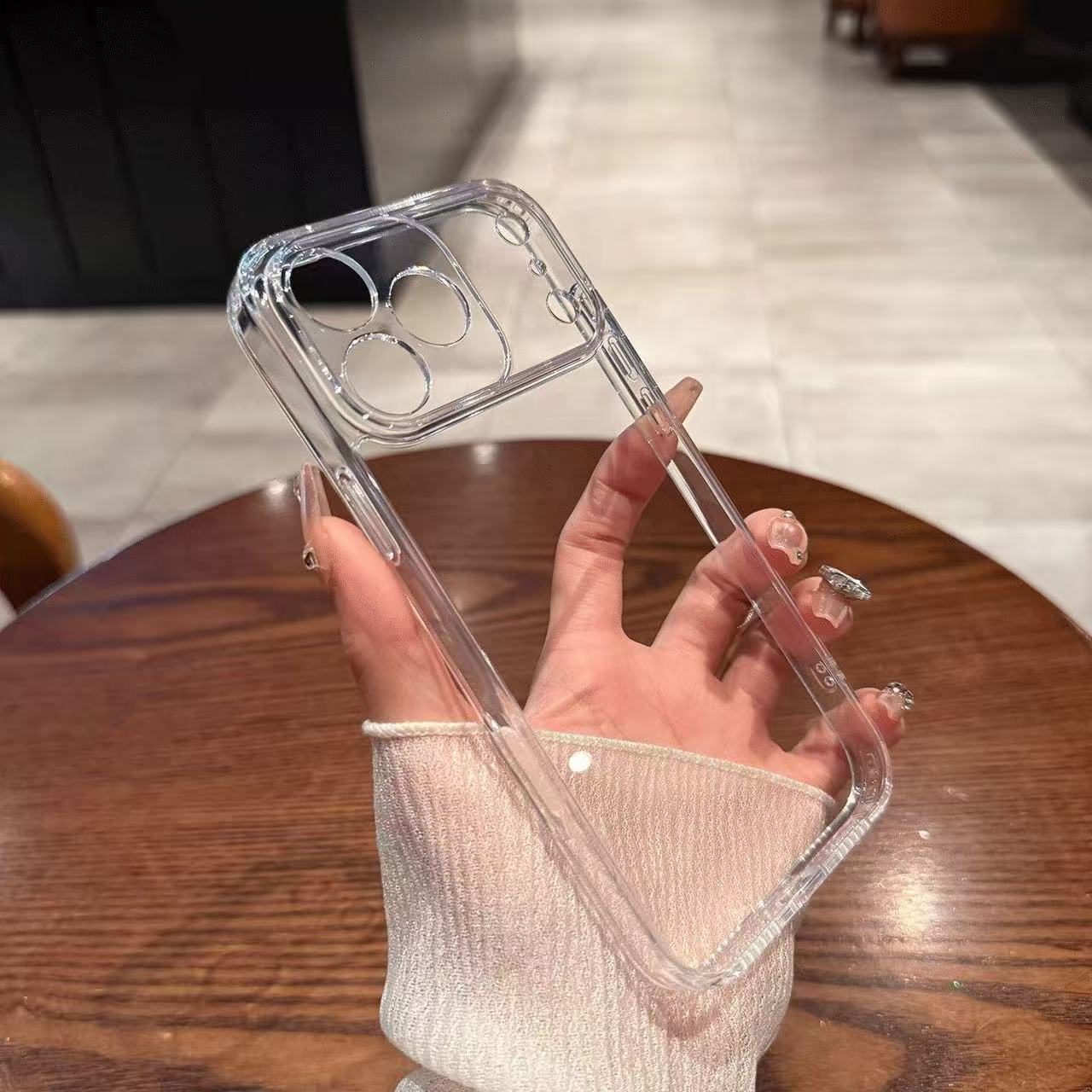 适用苹果17Promax手机壳iPhone17Pro精孔全包17Air超薄17透明软胶