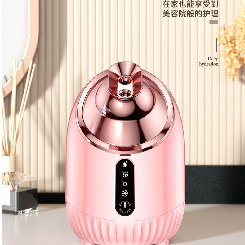 【冷热双喷】启邦四档调节护肤蒸脸器蒸脸仪喷雾补水仪