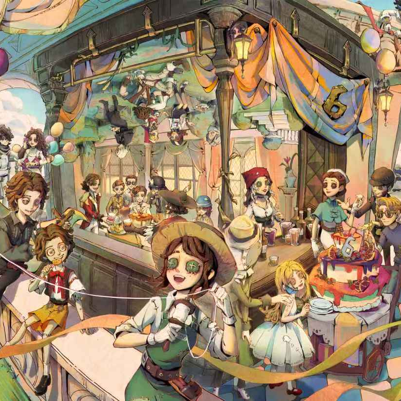 【第五人格】玩法《扭蛋摇摇乐》亚克力水晶砖PRO版 10*15*1.5cm