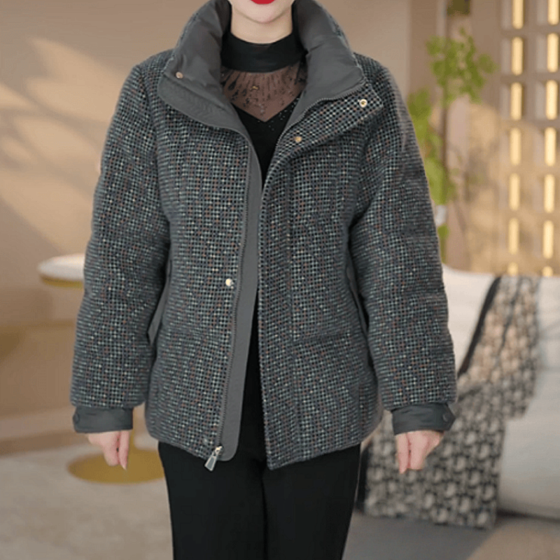 C175【羽绒服】2025冬季新款时尚高端气质保暖加厚宽松休闲羽绒服