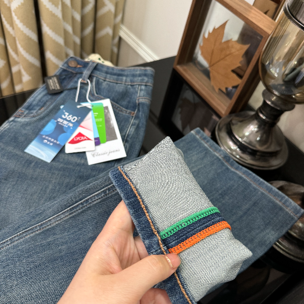 微喇裤牛仔裤女显瘦高腰弹力胖MM百搭微胖2025春黑色时尚复古韩版