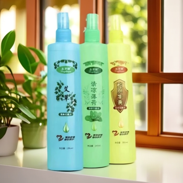 【主播补贴到手三瓶】195ml瓶驱蚊花露水清香型蚊不叮蛇胆止痒清凉